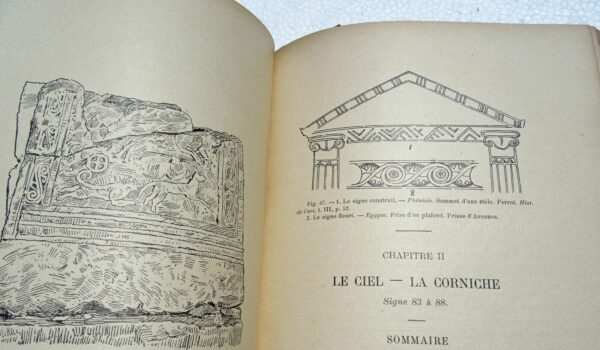 langue sacrée. Le Temple et la Fleur, les signes construits et fleuris – Image 6