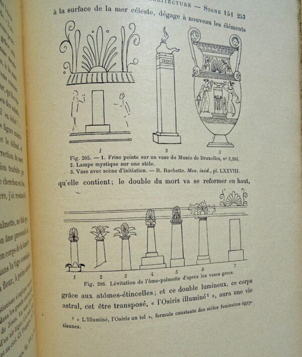 langue sacrée. Le Temple et la Fleur, les signes construits et fleuris – Image 10