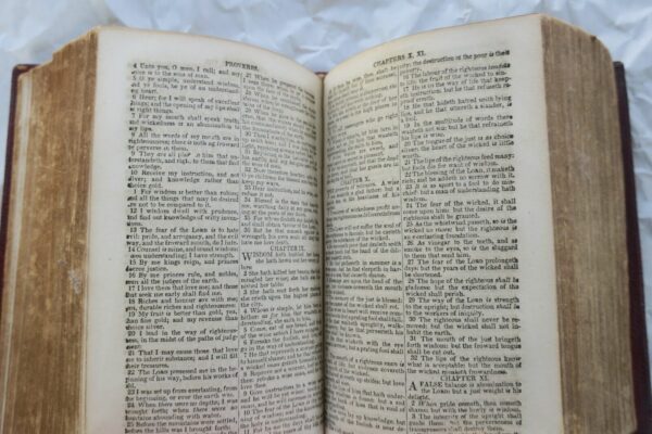 mini Bible The Holy Bible. Old & New Testaments 1854 – Image 8