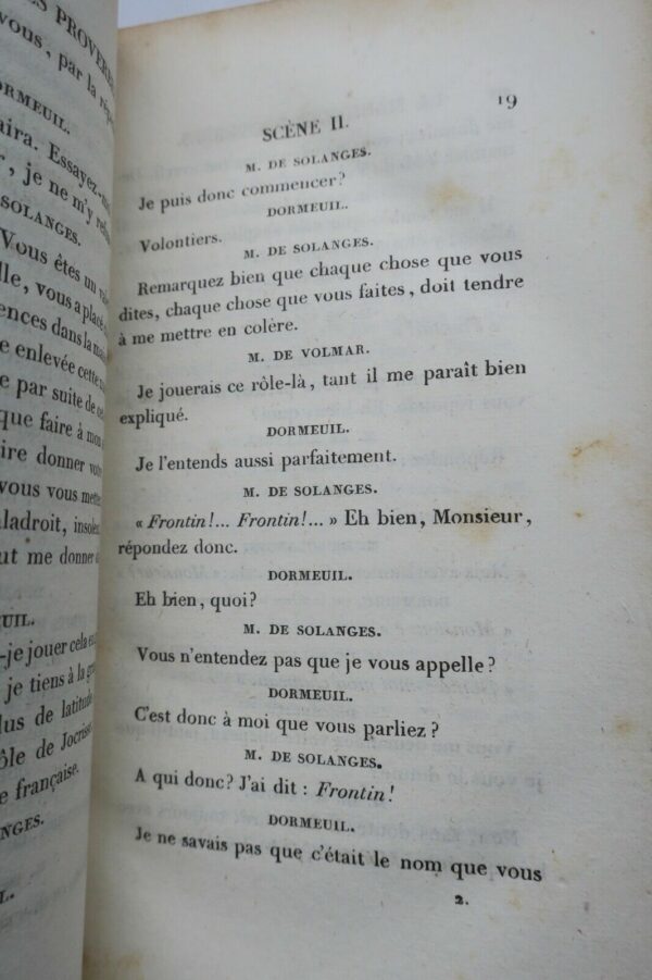 restauration LECLERC : PROVERBES DRAMATIQUES, 1827 – Image 5