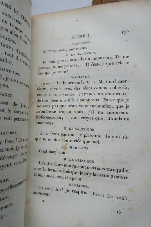 restauration LECLERC : PROVERBES DRAMATIQUES, 1827 – Image 8