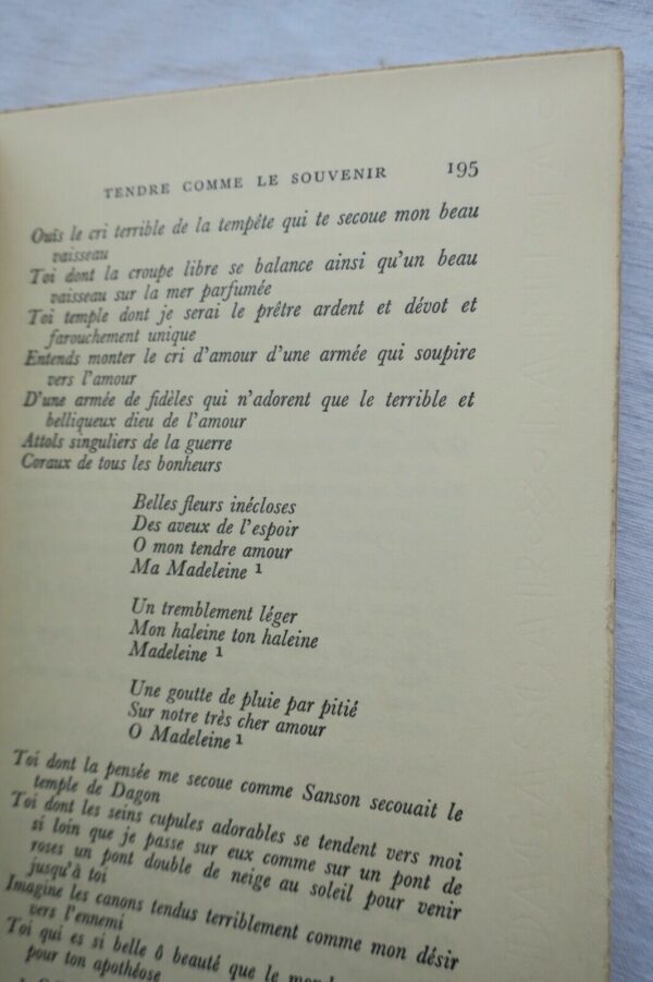 APOLLINAIRE  Tendre comme le souvenir, H. C. / Madagascar – Image 8