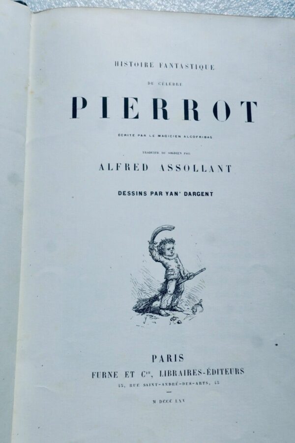 ASSOLANT Alfred. Yan'Dargent Histoire fantastique du célèbre Pierrot – Image 11