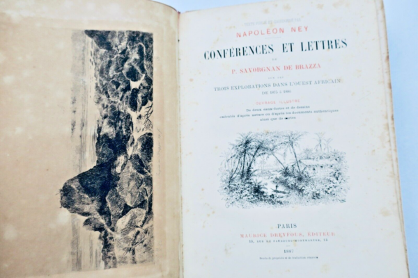 Afrique Conférences & lettres trois explorations dans l'ouest africain de 1875.. – Image 8