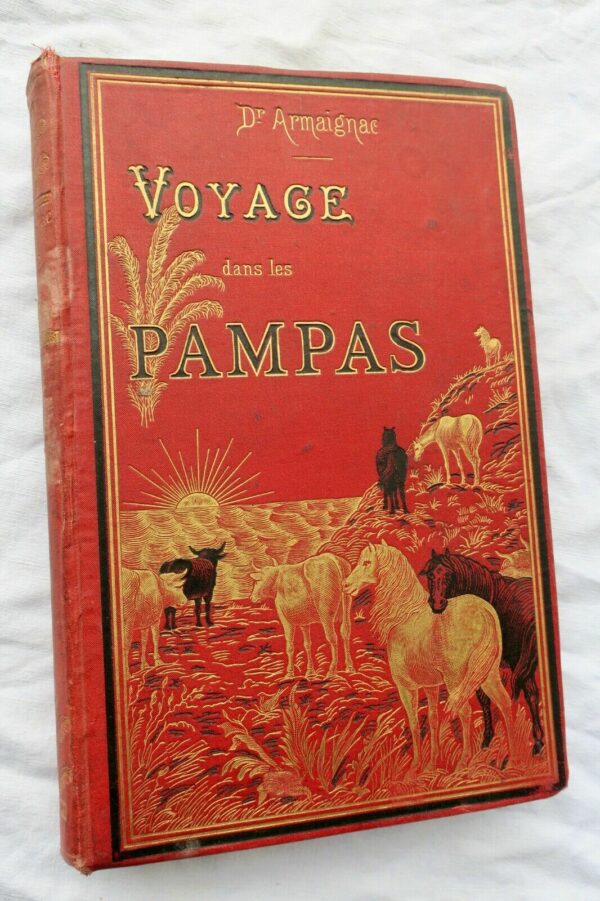 Argentine Voyages dans les pampas de la République Argentine 1883