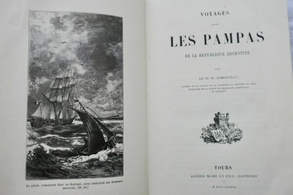 Argentine Voyages dans les pampas de la République Argentine 1883 – Image 8