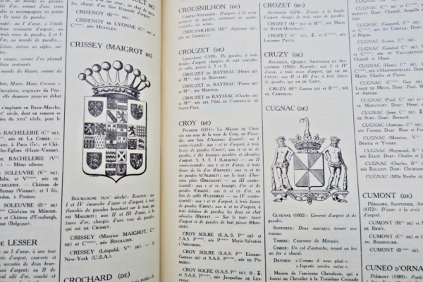 Armorial Français. Recueil général des familles nobles Morant 1931 – Image 4