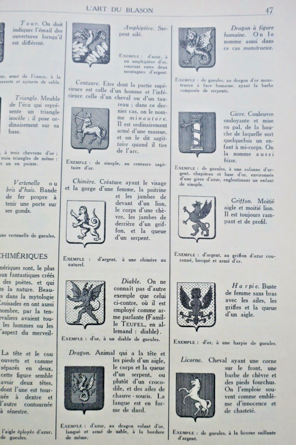 Armorial Français. Recueil général des familles nobles Morant 1931 – Image 7