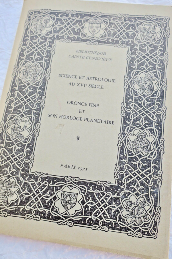 Astrologie Bibliothèque Sainte-Geneviève Science et astrologie au XVIe siècle