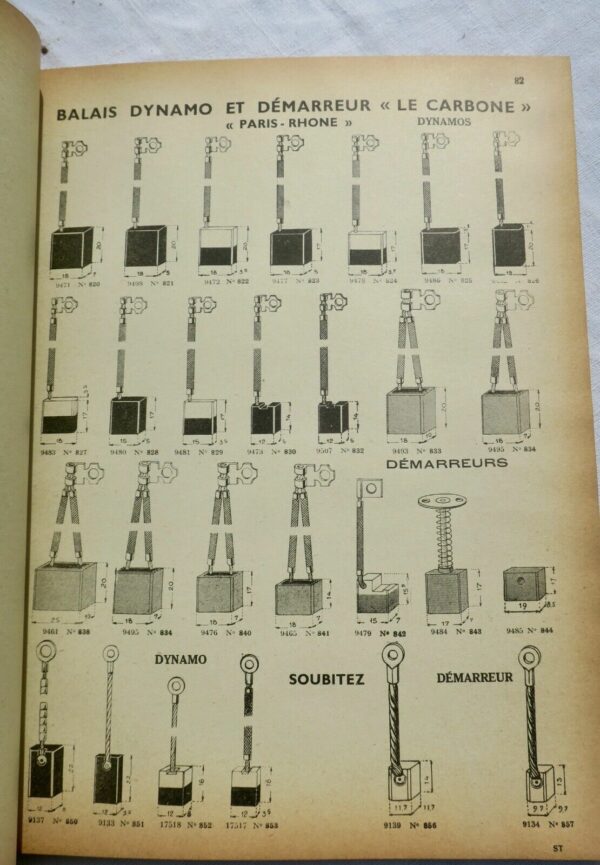 Auto-industrie catalogue 1949 G. Daignan AUCH – Image 8