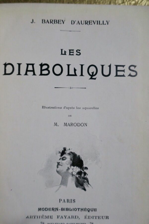 BARBEY Les diaboliques.DAUDET Le bonheur d’être riche ACKER Le Soldat Bernard – Image 3