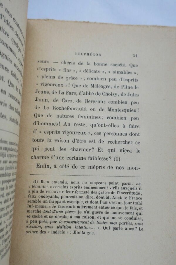 BENDA (Julien) Belphégor. Essai sur l'esthétique de la présente...+ dédicace – Image 7