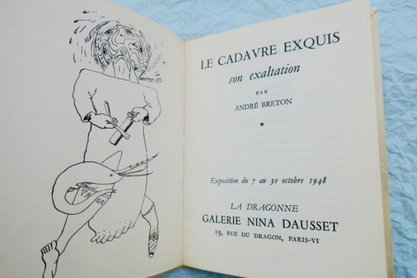 BRETON (André). Le Cadavre exquis son exaltation – Image 3