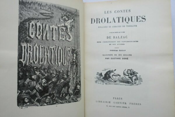 Balzac Contes Drolatiques Colligez ez abbayes de Touraine.. Gustave doré – Image 6