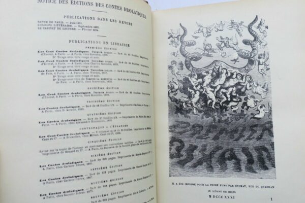 Balzac Contes Drolatiques Colligez ez abbayes de Touraine.. Gustave doré – Image 8