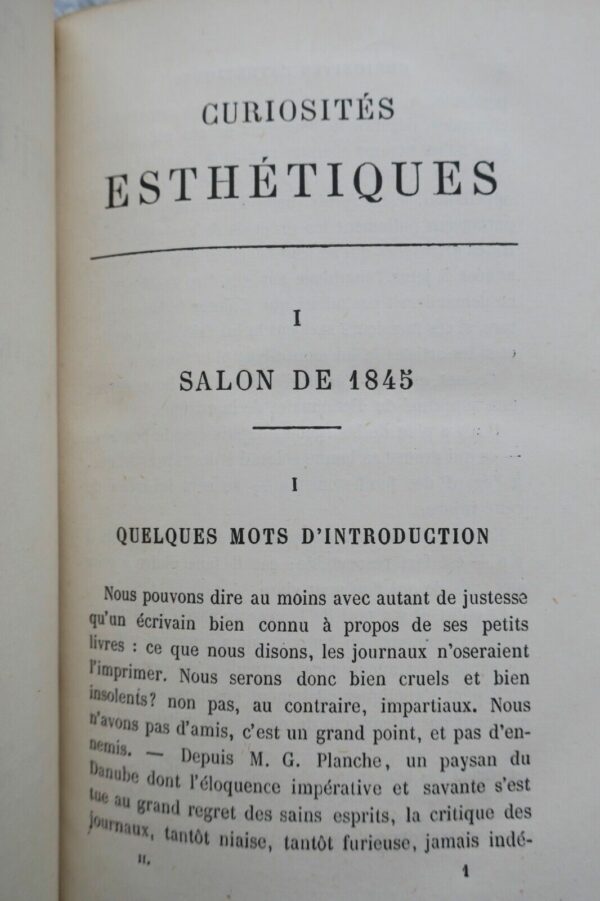 Baudelaire, Charles: Curiosités Esthétiques 1880 – Image 7