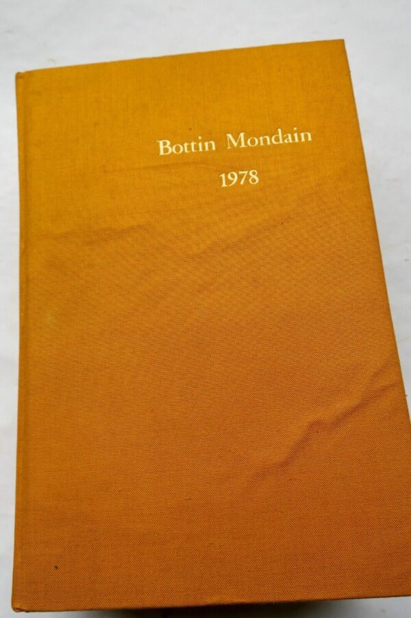 Bottin mondain 1978