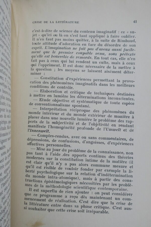 CAILLOIS Procès intellectuel de l'art (exposé des motifs) 1935 – Image 7