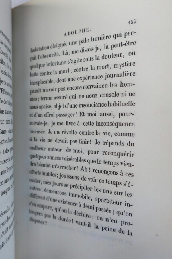 CONSTANT Adolphe. Anecdote trouvée dans les papiers d'un inconnu 1857 – Image 3