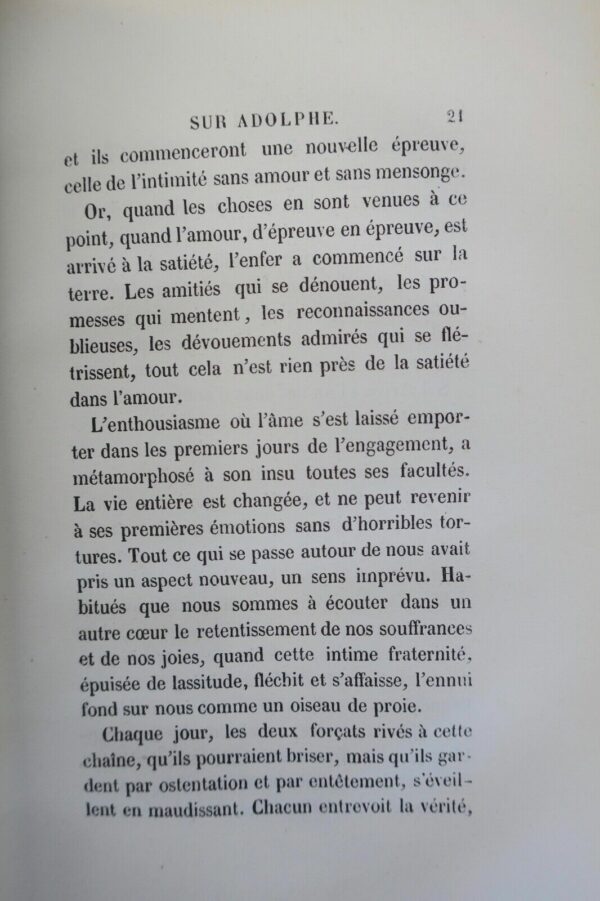 CONSTANT Adolphe. Anecdote trouvée dans les papiers d'un inconnu 1857 – Image 5