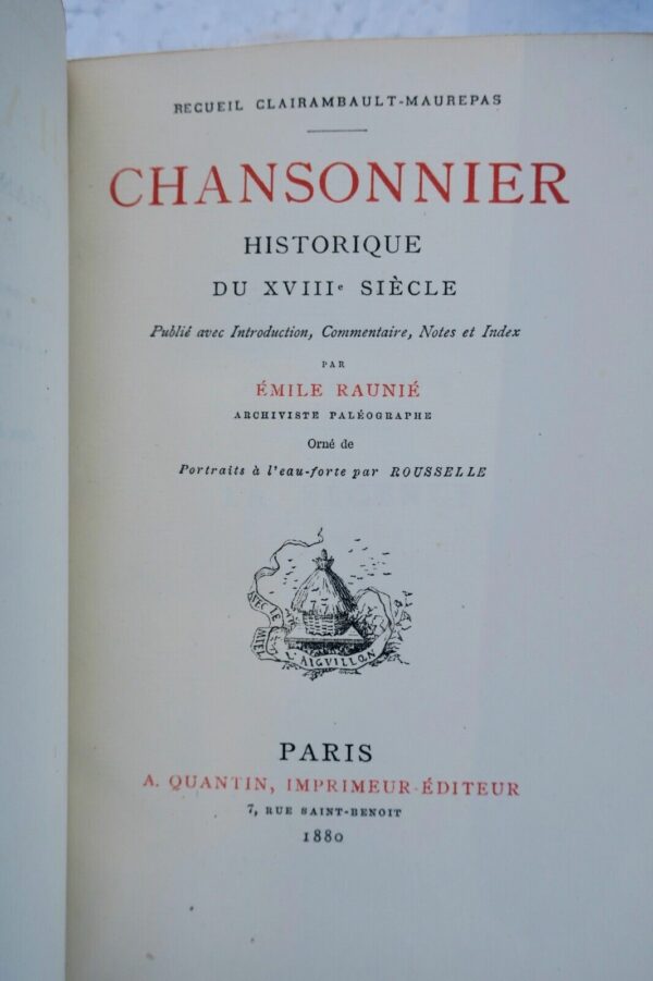 Chansonnier historique du XVIIIe siècle – Image 6