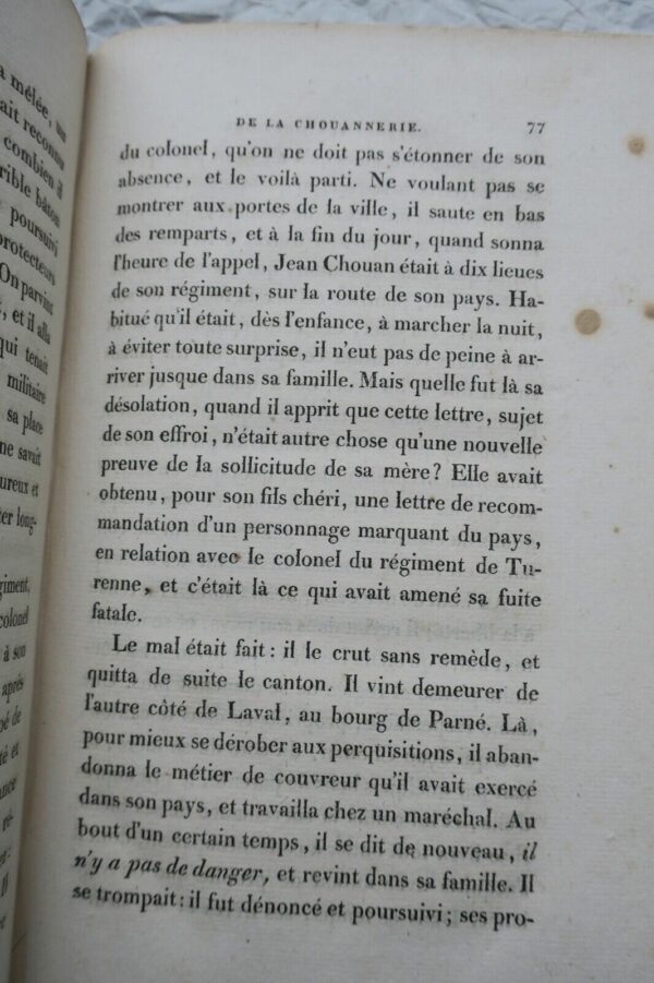 Chouan Lettres sur l'origine de la Chouannerie, et sur les chouans 1825 – Image 9