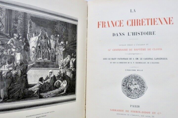 Chrétien La France chrétienne dans l'histoire 1896