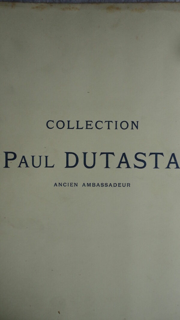 Collection Paul Dutasta 1926 – Image 3