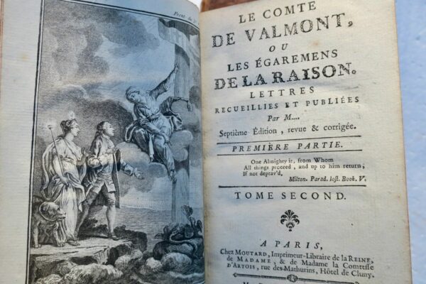 Comte De Valmont, ou Les Égaremens de La Raison 1784