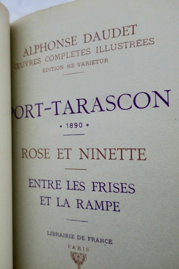 DAUDET Port-Tarascon. Dernières aventures de l'illustre Tartarin 1930 – Image 6