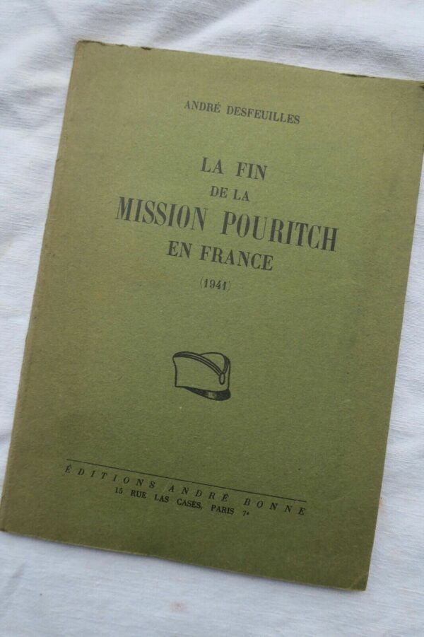 DESFEUILLES  fin de la mission Pouritch en France (1941) – Image 3