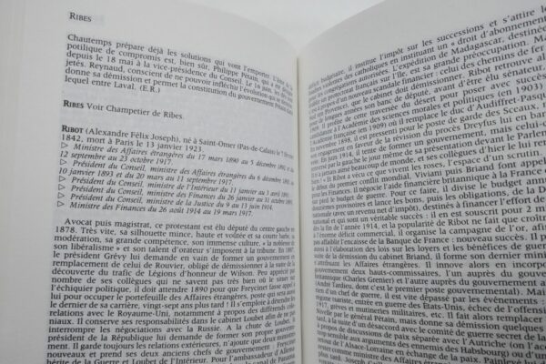 DICTIONNAIRE DES MINISTRES 1789-1989 – Image 6