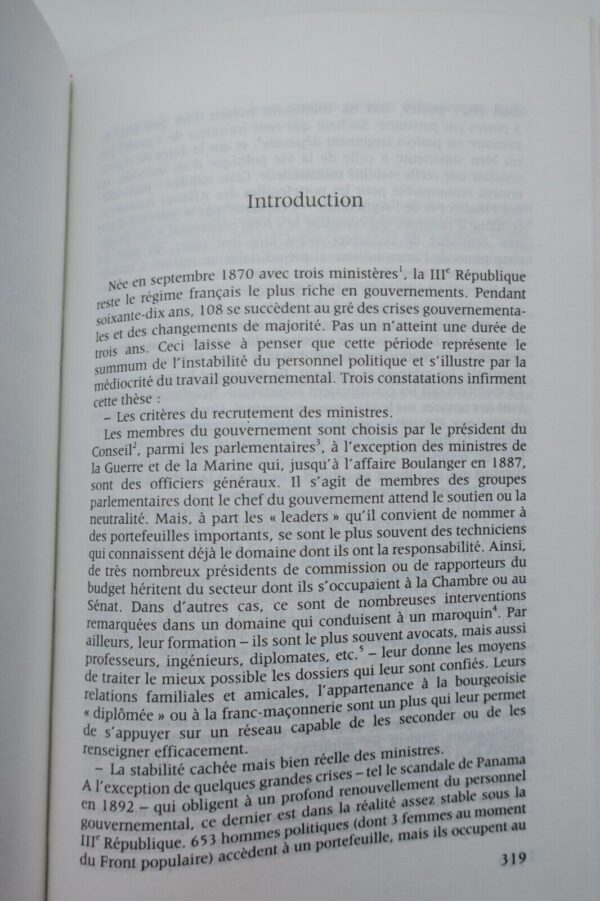 DICTIONNAIRE DES MINISTRES 1789-1989 – Image 7