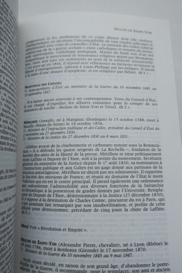 DICTIONNAIRE DES MINISTRES 1789-1989 – Image 9