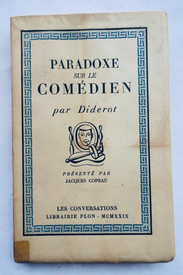 DIDEROT Paradoxe sur le comédien ill-Tcherkessof