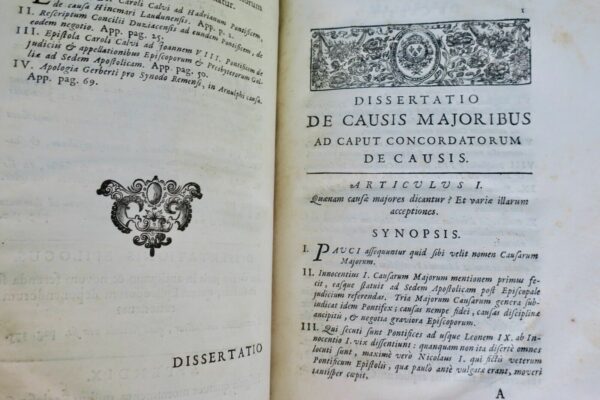 DISSERTATIO de causis majoribus ad caput concordatorum de causis 1679 – Image 7