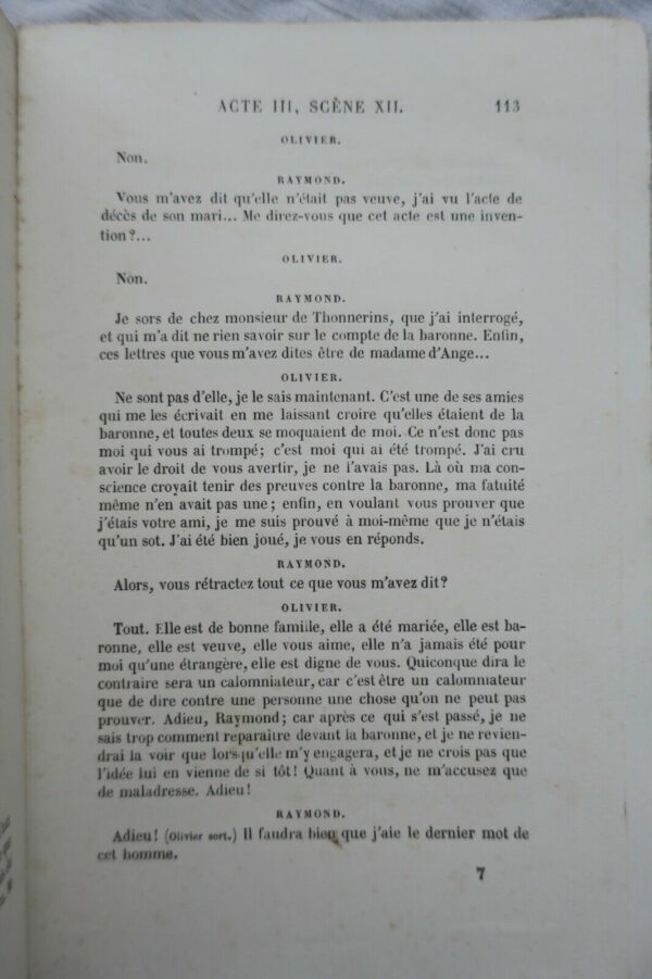 DUMAS  Le demi-monde. 1855 – Image 4