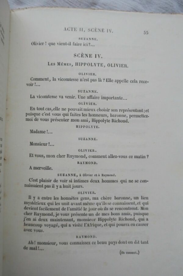 DUMAS  Le demi-monde. 1855 – Image 5