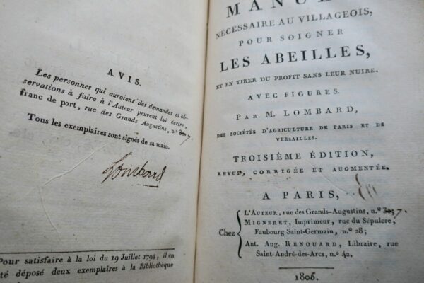 De la composition des paysages + manuel soigner les abeilles 1793 – Image 12