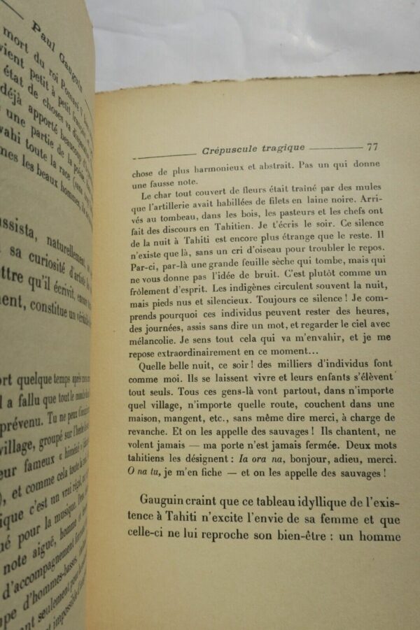 Dorsenne Jean La vie sentimentale de Paul Gauguin Cahiers de la quinzaine – Image 6
