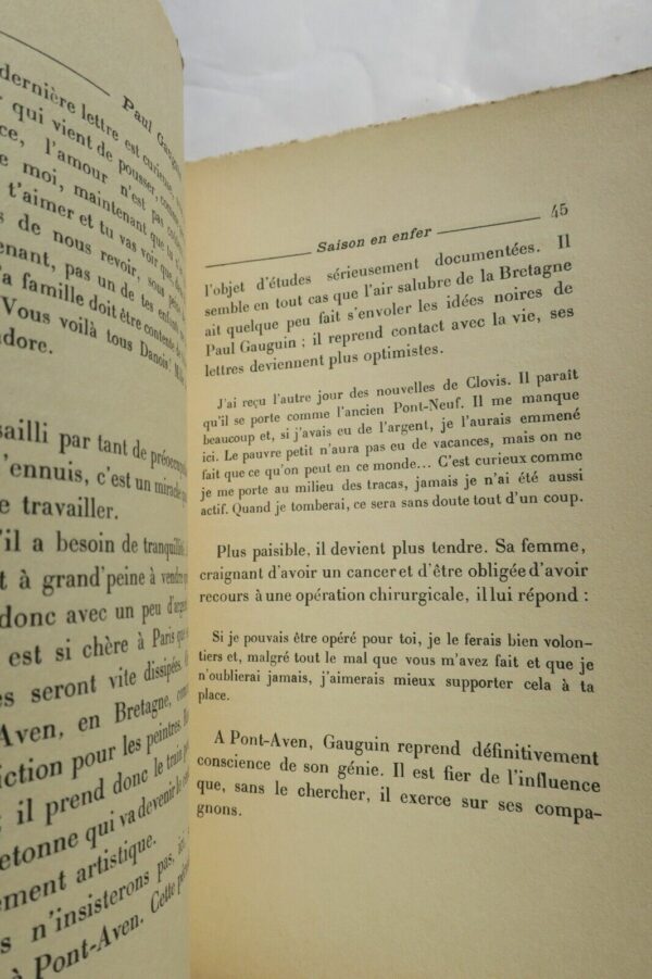 Dorsenne Jean La vie sentimentale de Paul Gauguin Cahiers de la quinzaine – Image 7