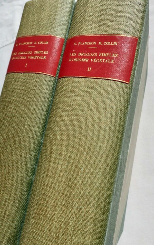 Drogues PLANCHON COLLIN Drogues simples d'origine végétale. 1895