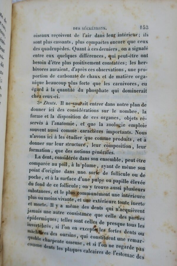 Dugès Traité de physiologie comparée de l'homme et des animaux 1839 – Image 6