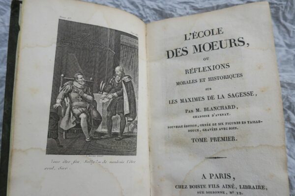 Ecole des moeurs ou réflexions morales et historiques sur les maximes de la sage – Image 6