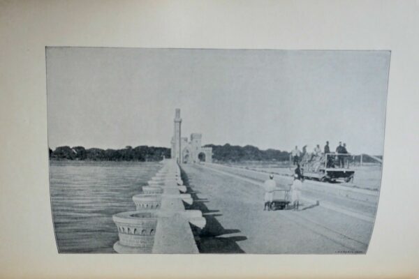 Egypt history of the barrage at the head of the delta of Egypt 1896 – Image 5