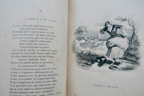 Fables. Illustrées par J.-J. Grandville FLORIAN LA FONTAINE – Image 8