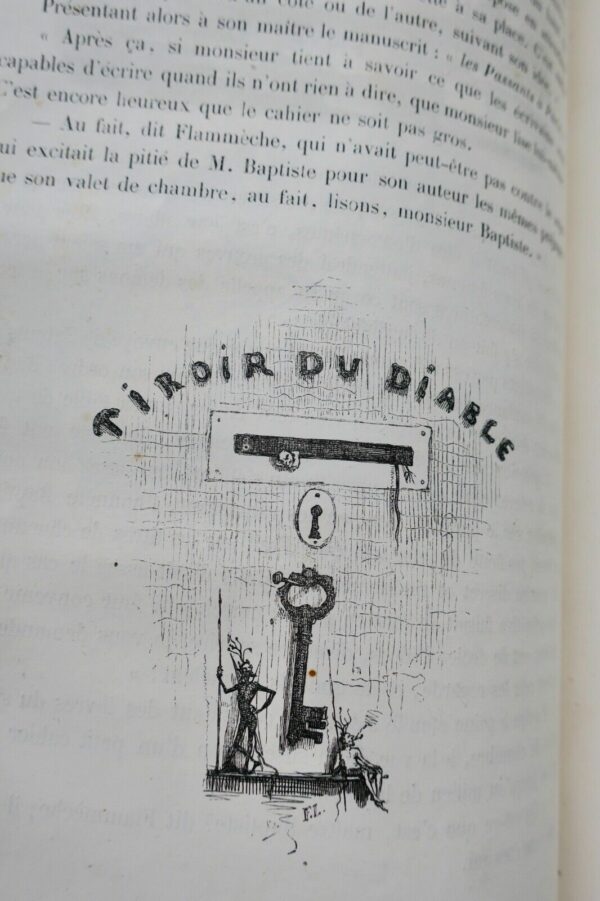 GAVARNI GRANDVILLE La diable à Paris , Paris et les parisiens J . hetzel – Image 24