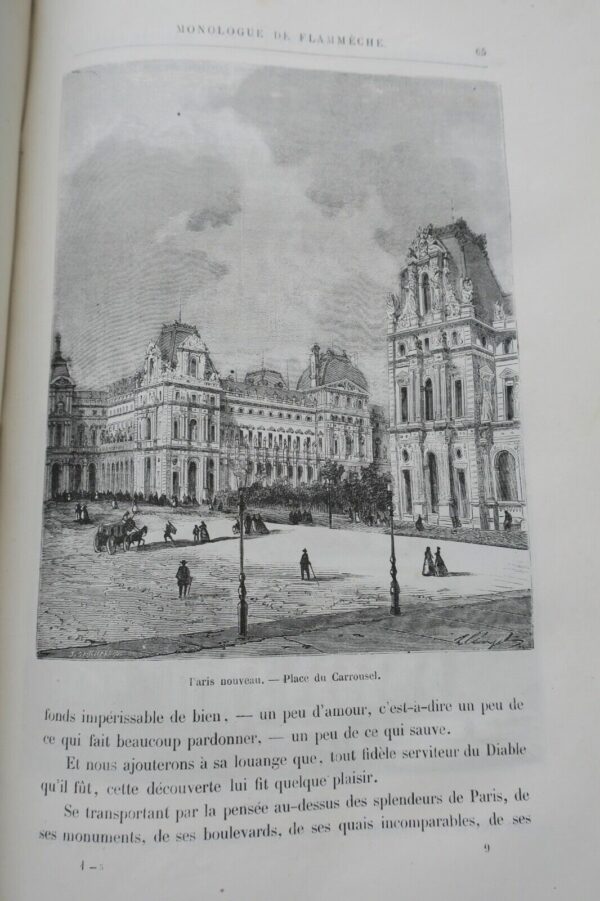 GAVARNI GRANDVILLE La diable à Paris , Paris et les parisiens J . hetzel – Image 10