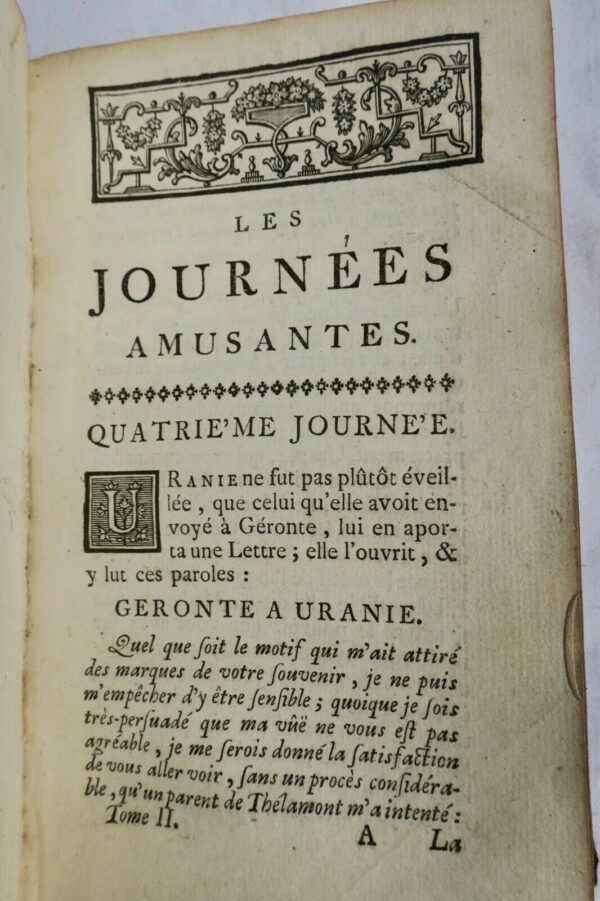 GOMEZ Les journées amusantes, dédiées au roy 1740 – Image 4