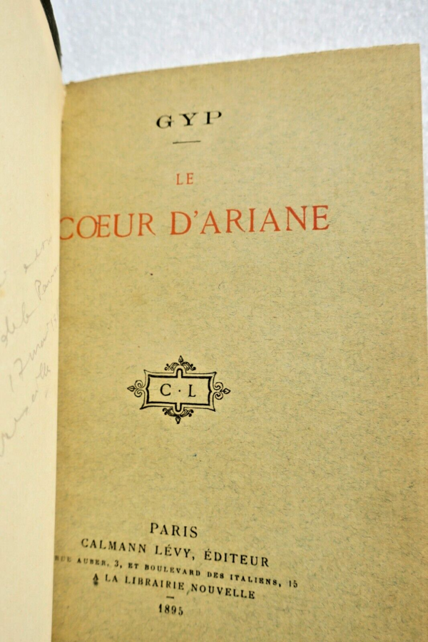 GYP LE COEUR D'ARIANE + dédicace – Image 6